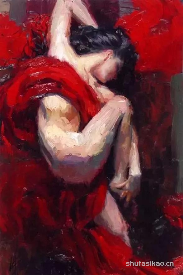 美国当代油画家Henry Asencio女性人体的绘画-书法思考网 美国当代油画家Henry Asencio女性人体的绘画-书法思考网