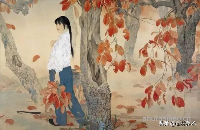欣赏 | 工笔画 她美了两千多年-书法思考网