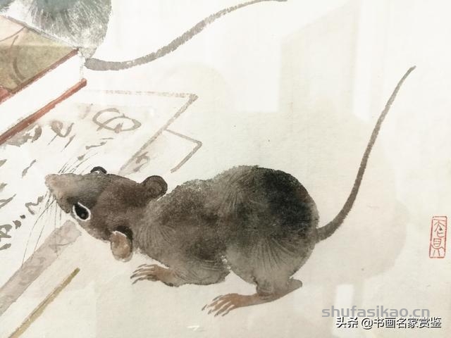 著名画家 晁谷先生迎新春作品“书中觅如玉”高清解析赏读-书法思考网