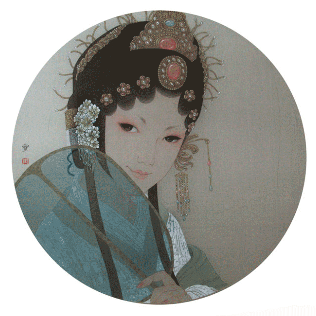 欣赏 | 工笔画 她美了两千多年-书法思考网