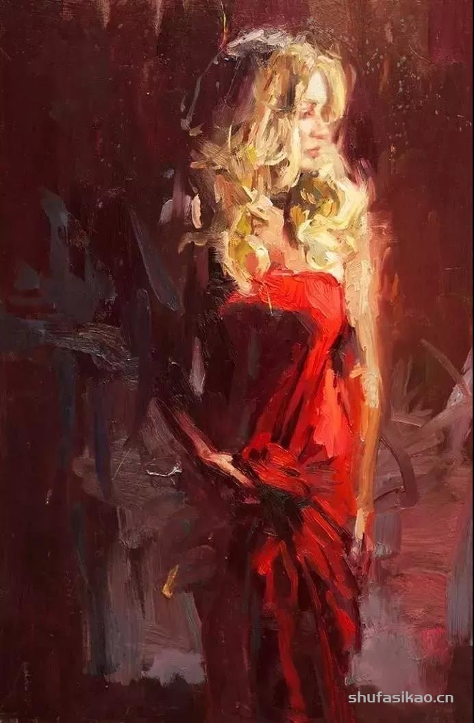 美国当代油画家Henry Asencio女性人体的绘画-书法思考网 美国当代油画家Henry Asencio女性人体的绘画-书法思考网