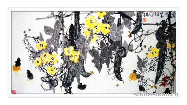 蕴玉藏辉——郎森花鸟画-书法思考网