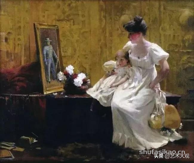 美国画家弗朗西斯油画作品集-书法思考网