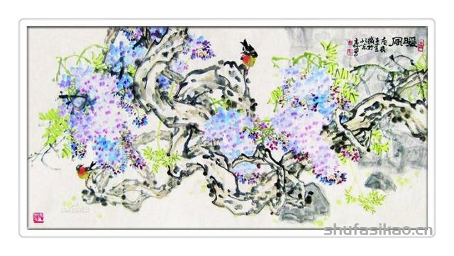 蕴玉藏辉——郎森花鸟画-书法思考网