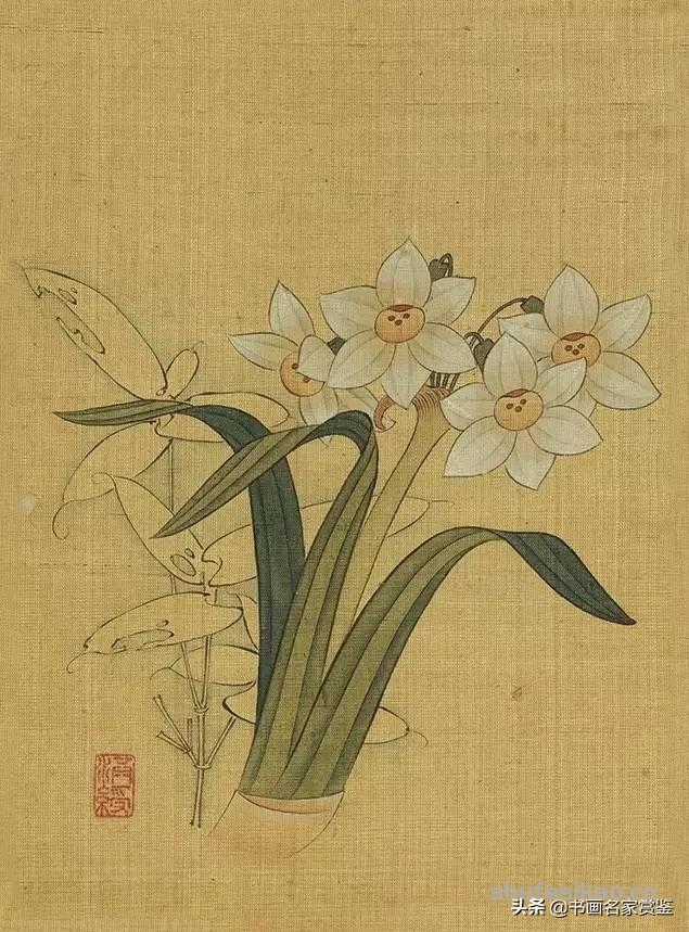 国宝书画：陈洪绶 传世《花鸟草虫写生册》十二开，赏读-书法思考网