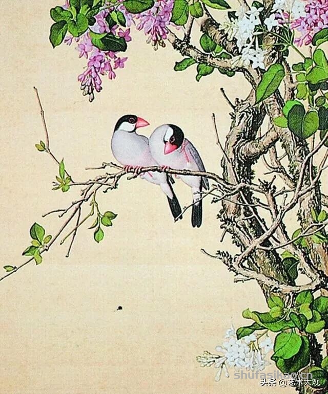 洋画家郎世宁学工笔画入职清宫御用画师花鸟作品精致生动-书法思考网 洋画家郎世宁学工笔画入职清宫御用画师花鸟作品精致生动-书法思考网