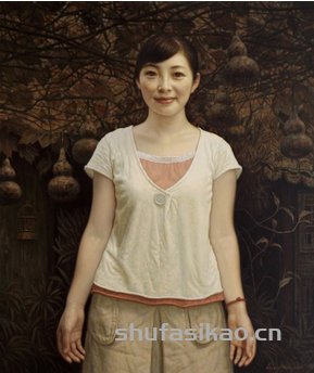 中国写实派画家王嫩人物油画,古典神韵之美!-书法思考网 中国写实派画家王嫩人物油画,古典神韵之美!-书法思考网