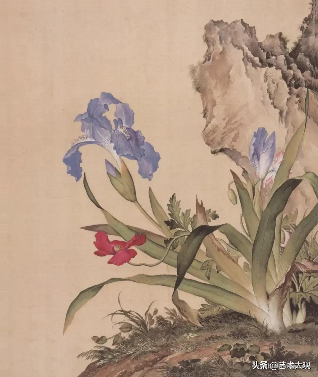 洋画家郎世宁学工笔画入职清宫御用画师花鸟作品精致生动-书法思考网 洋画家郎世宁学工笔画入职清宫御用画师花鸟作品精致生动-书法思考网