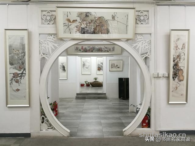著名画家 晁谷先生迎新春作品“书中觅如玉”高清解析赏读-书法思考网