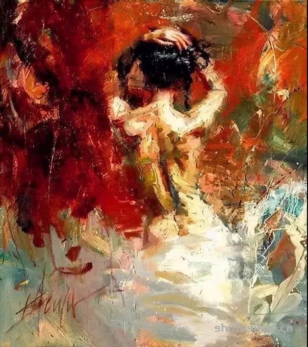 美国当代油画家Henry Asencio女性人体的绘画-书法思考网 美国当代油画家Henry Asencio女性人体的绘画-书法思考网