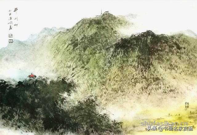 山水画家 陈溪峋 先生新作雅赏-书法思考网