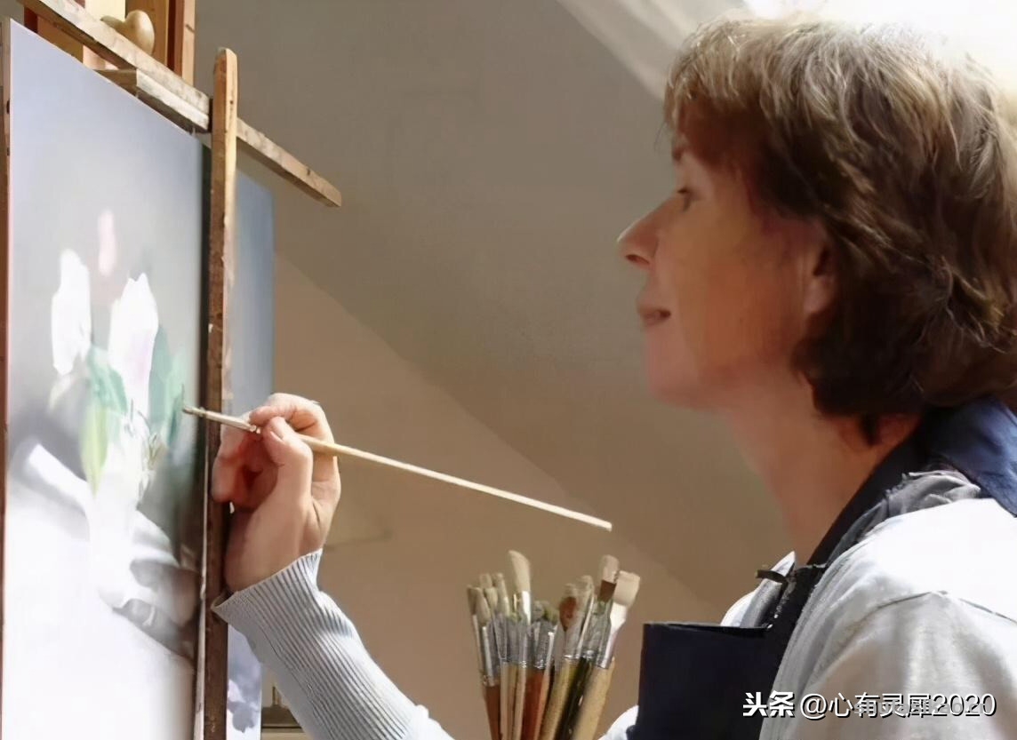 荷兰艺术家anna de画作，充满了阳光，展现了生活中的美好-书法思考网