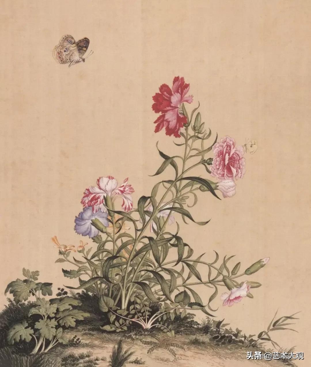 洋画家郎世宁学工笔画入职清宫御用画师花鸟作品精致生动-书法思考网 洋画家郎世宁学工笔画入职清宫御用画师花鸟作品精致生动-书法思考网