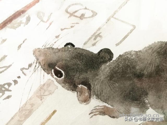 著名画家 晁谷先生迎新春作品“书中觅如玉”高清解析赏读-书法思考网