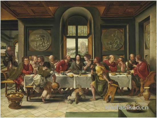 《最后的晚餐》：谁是告密者？一个动作揭示，深扒达芬奇画中密码-书法思考网