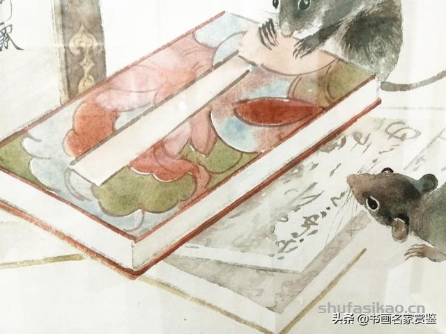 著名画家 晁谷先生迎新春作品“书中觅如玉”高清解析赏读-书法思考网