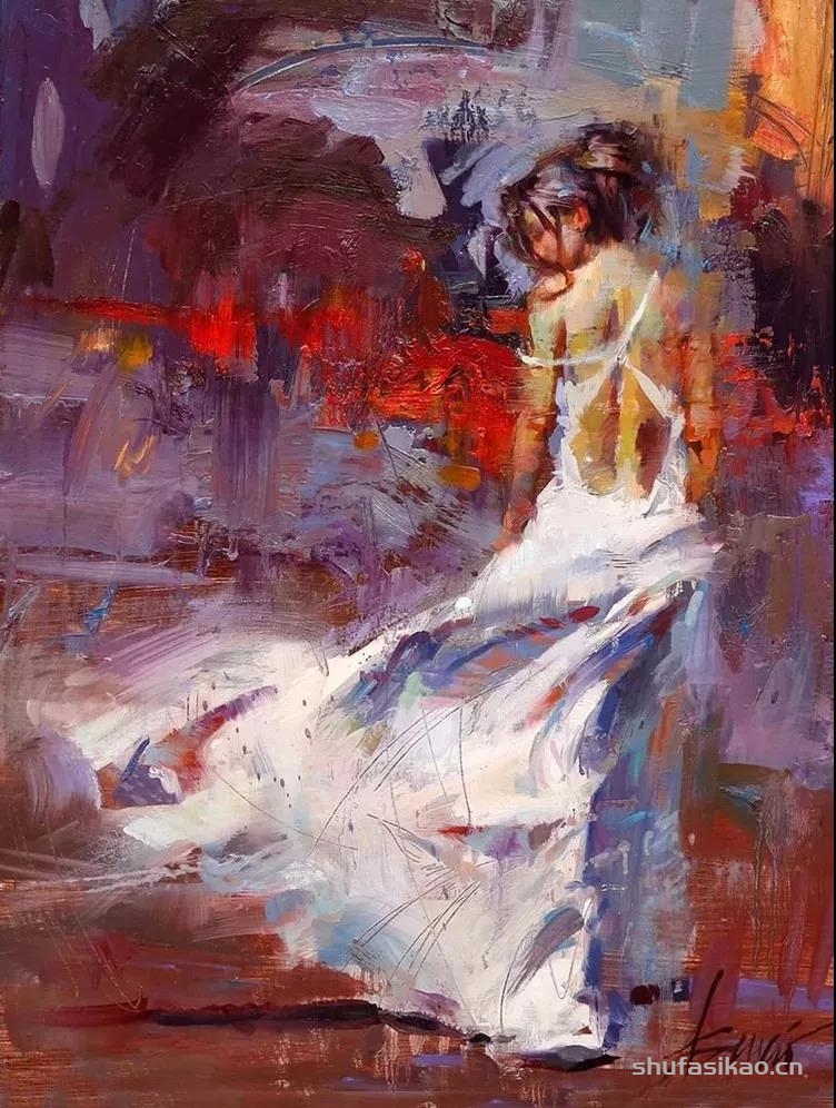 美国当代油画家Henry Asencio女性人体的绘画-书法思考网 美国当代油画家Henry Asencio女性人体的绘画-书法思考网
