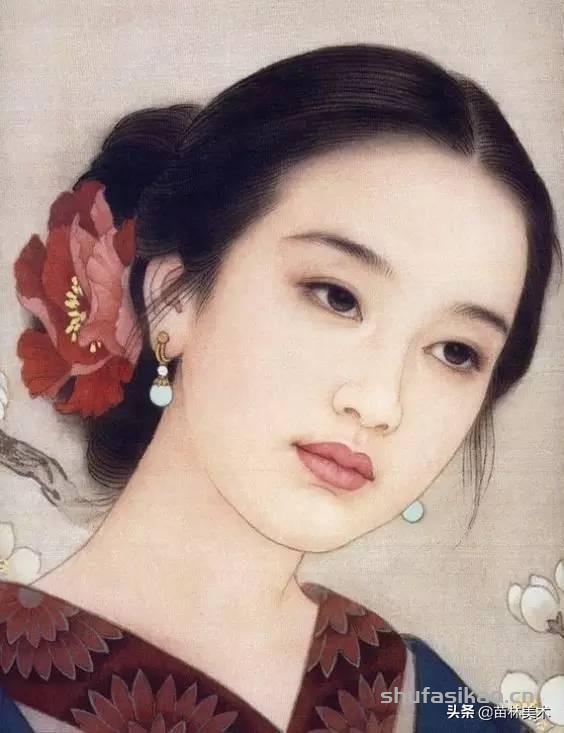 欣赏 | 工笔画 她美了两千多年-书法思考网