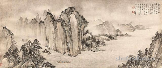张大千弟子胡若思的山水、花鸟、人物画的艺术-书法思考网