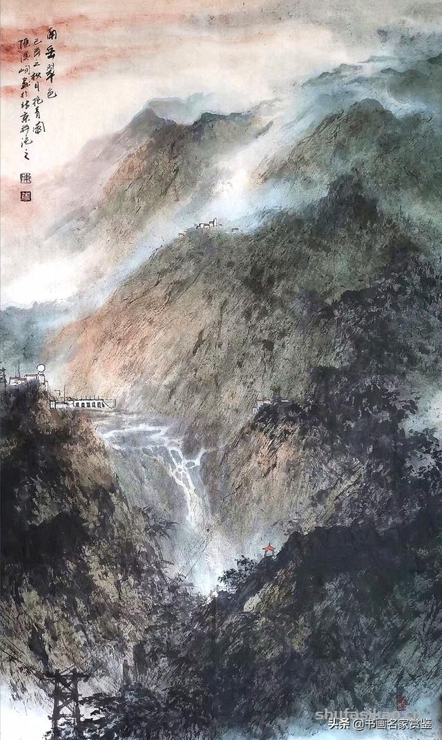 山水画家 陈溪峋 先生新作雅赏-书法思考网