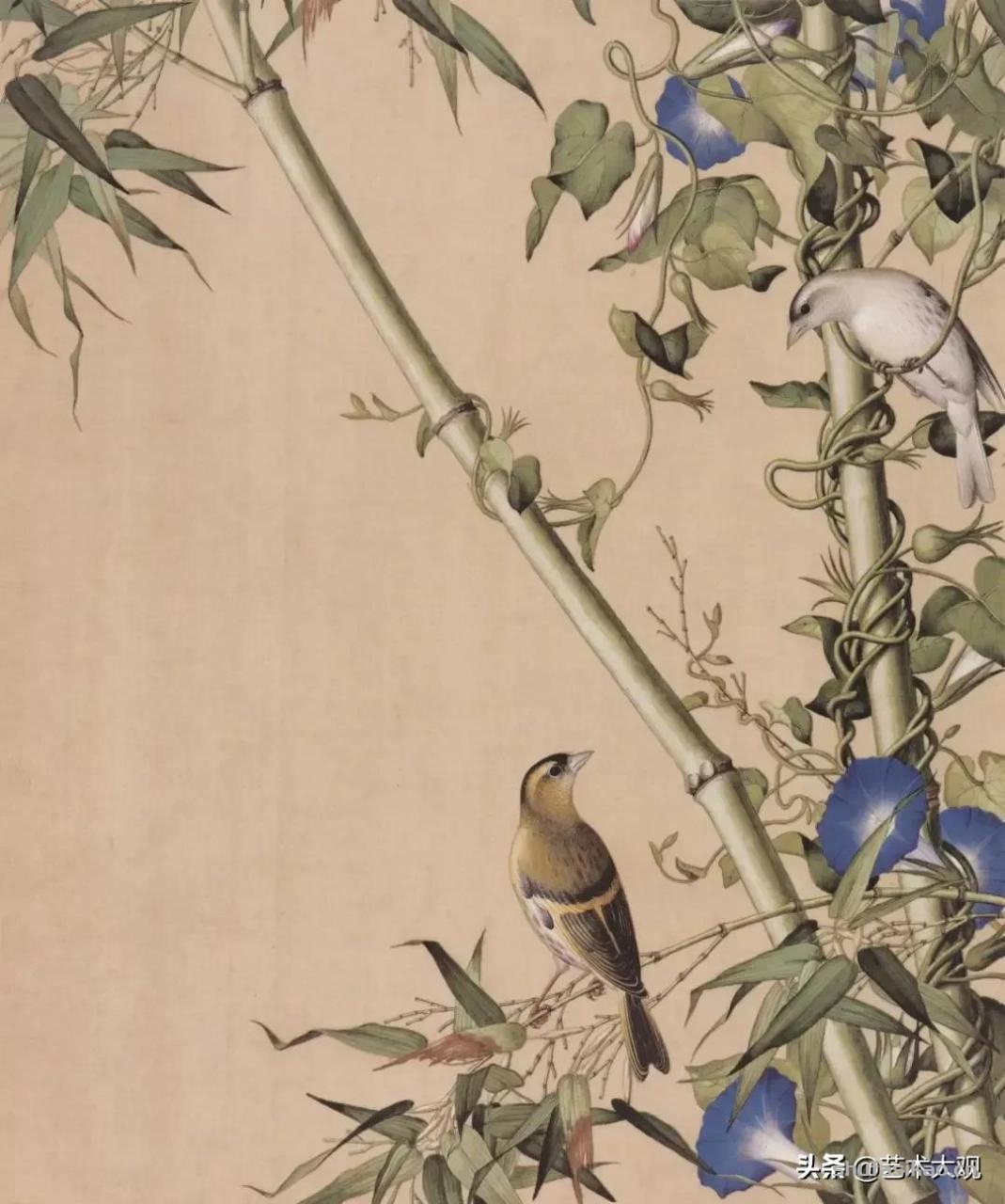 洋画家郎世宁学工笔画入职清宫御用画师花鸟作品精致生动-书法思考网 洋画家郎世宁学工笔画入职清宫御用画师花鸟作品精致生动-书法思考网