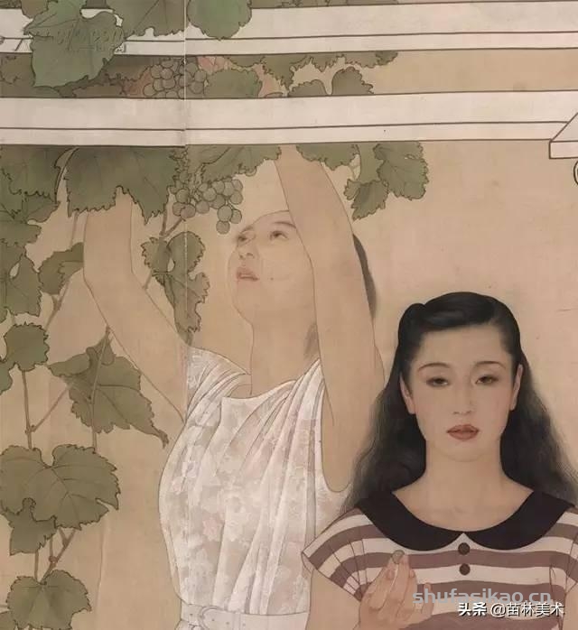 欣赏 | 工笔画 她美了两千多年-书法思考网