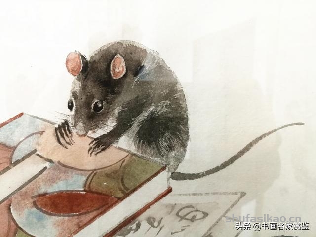 著名画家 晁谷先生迎新春作品“书中觅如玉”高清解析赏读-书法思考网