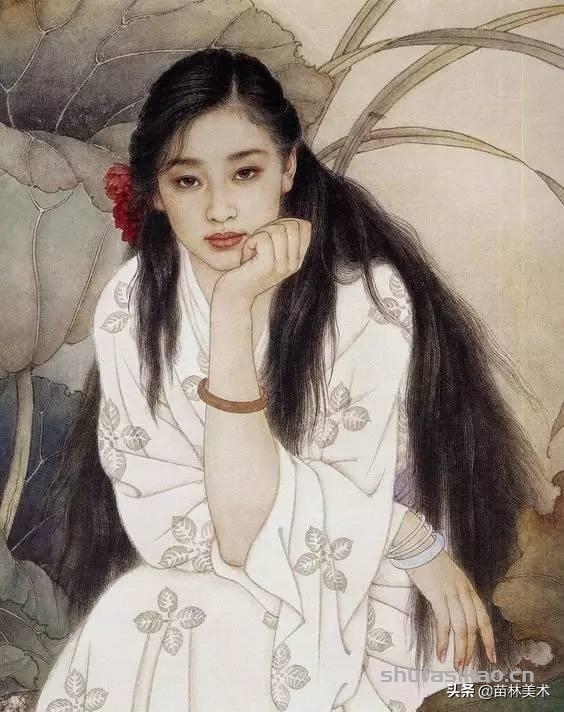 欣赏 | 工笔画 她美了两千多年-书法思考网