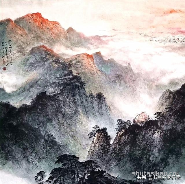 山水画家 陈溪峋 先生新作雅赏-书法思考网