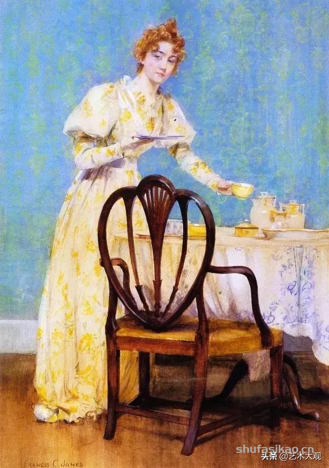 美国画家弗朗西斯油画作品集-书法思考网