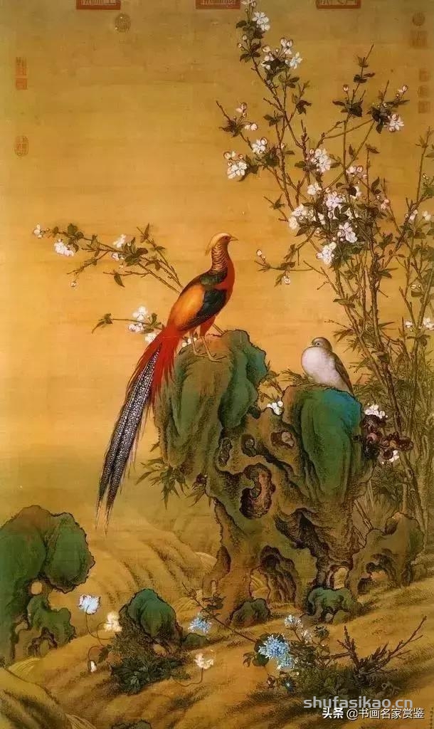 清宫藏顶级花鸟谱，如今一部分在台湾，一部分依然珍藏在北京故宫-书法思考网
