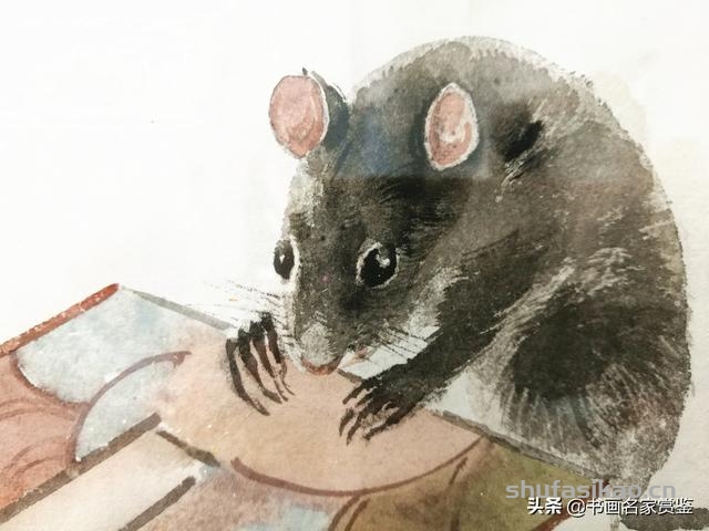 著名画家 晁谷先生迎新春作品“书中觅如玉”高清解析赏读-书法思考网