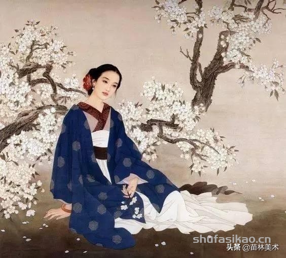 欣赏 | 工笔画 她美了两千多年-书法思考网