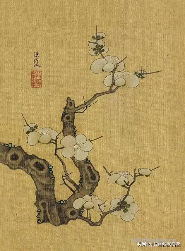 国宝书画：陈洪绶 传世《花鸟草虫写生册》十二开，赏读-书法思考网