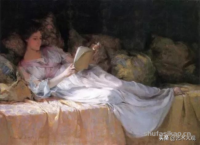 美国画家弗朗西斯油画作品集-书法思考网