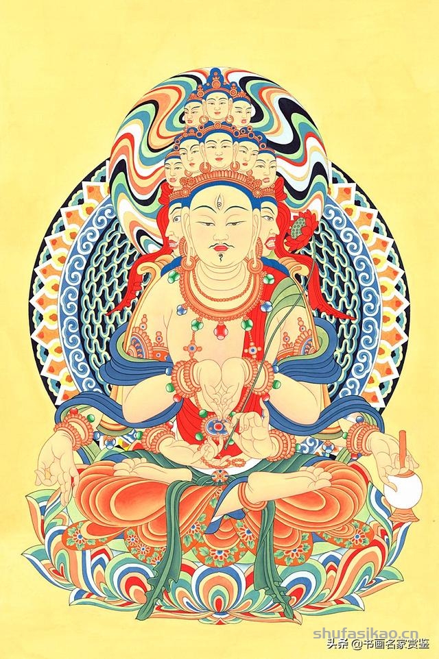 新年开篇：张大千 画 观世音菩萨专辑，祝2020年世事吉顺……-书法思考网