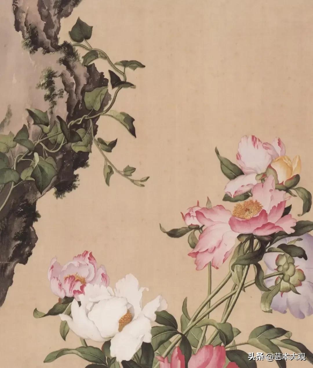 洋画家郎世宁学工笔画入职清宫御用画师花鸟作品精致生动-书法思考网 洋画家郎世宁学工笔画入职清宫御用画师花鸟作品精致生动-书法思考网