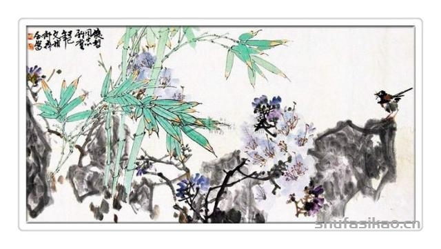 蕴玉藏辉——郎森花鸟画-书法思考网