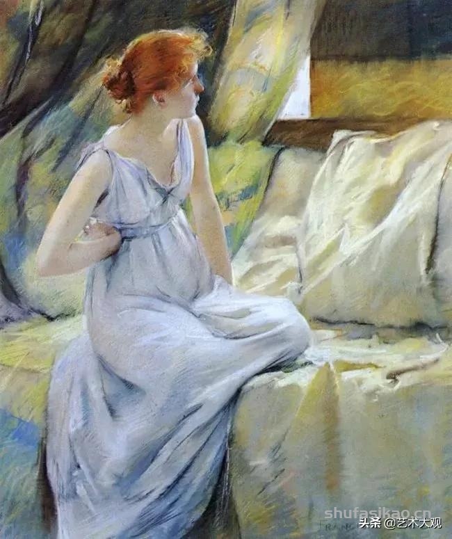 美国画家弗朗西斯油画作品集-书法思考网