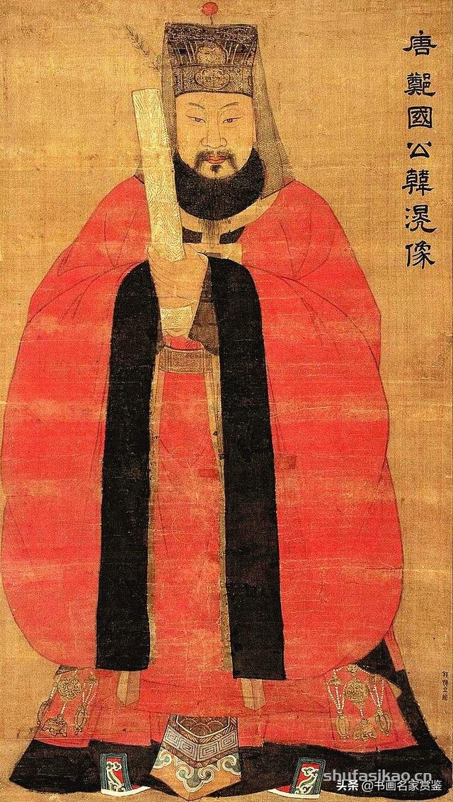 禁止出境的传世绘画国宝——唐代宰相 韩滉绘《五牛图》高清解读-书法思考网