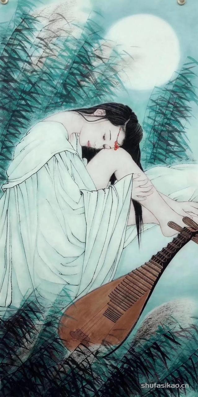 风格百变，传世收藏级国画，潇立老师作品一赏-书法思考网