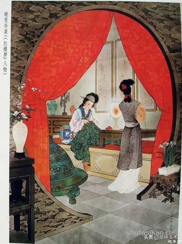 欣赏 | 工笔画 她美了两千多年-书法思考网