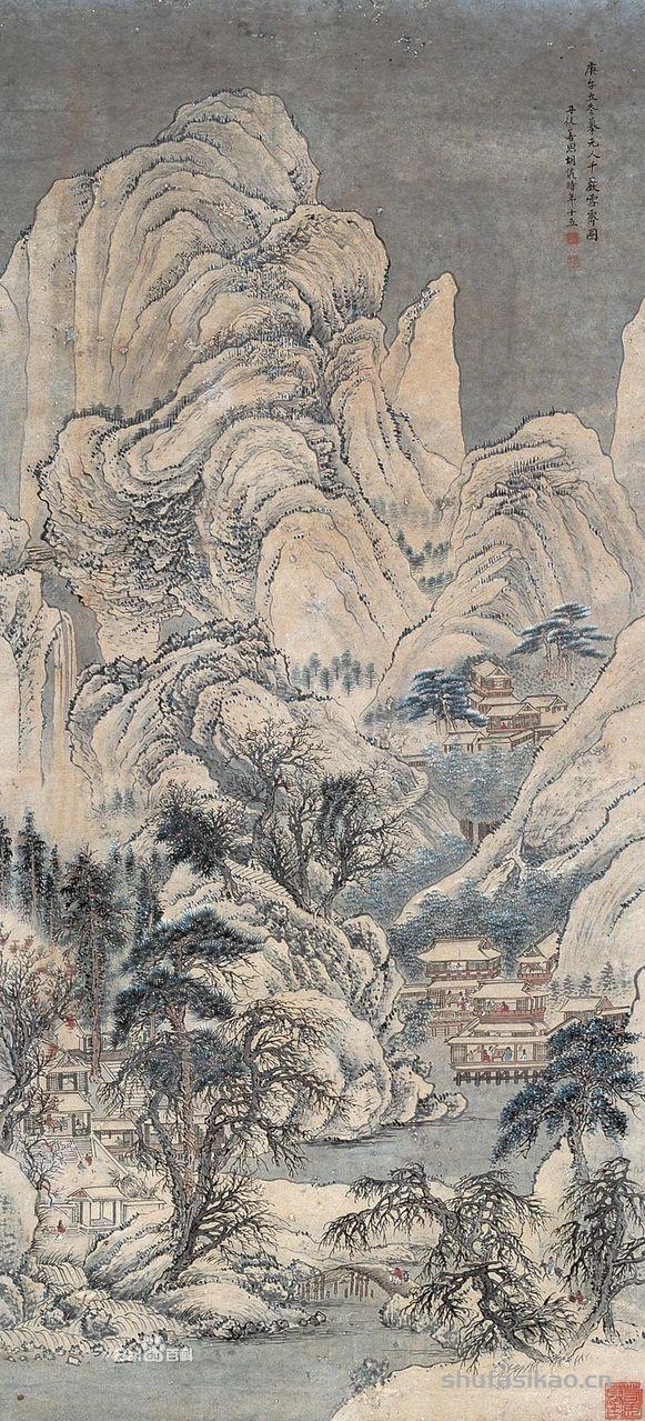 张大千弟子胡若思的山水、花鸟、人物画的艺术-书法思考网