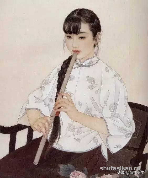 欣赏 | 工笔画 她美了两千多年-书法思考网