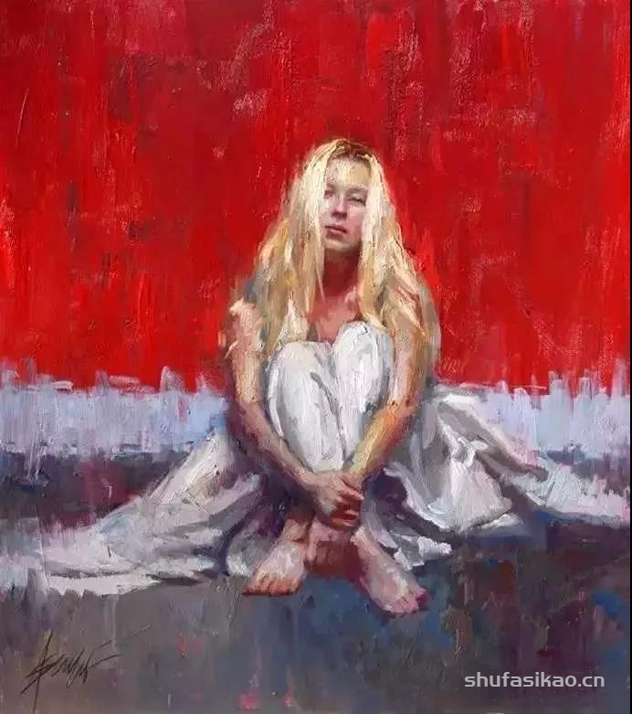 美国当代油画家Henry Asencio女性人体的绘画-书法思考网 美国当代油画家Henry Asencio女性人体的绘画-书法思考网