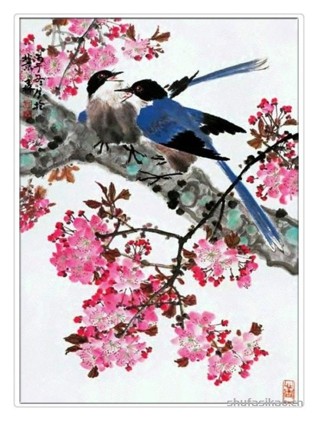 蕴玉藏辉——郎森花鸟画-书法思考网