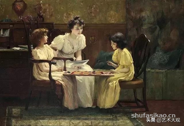美国画家弗朗西斯油画作品集-书法思考网