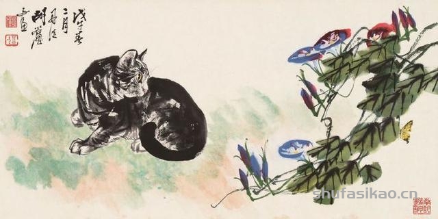 张大千弟子胡若思的山水、花鸟、人物画的艺术-书法思考网