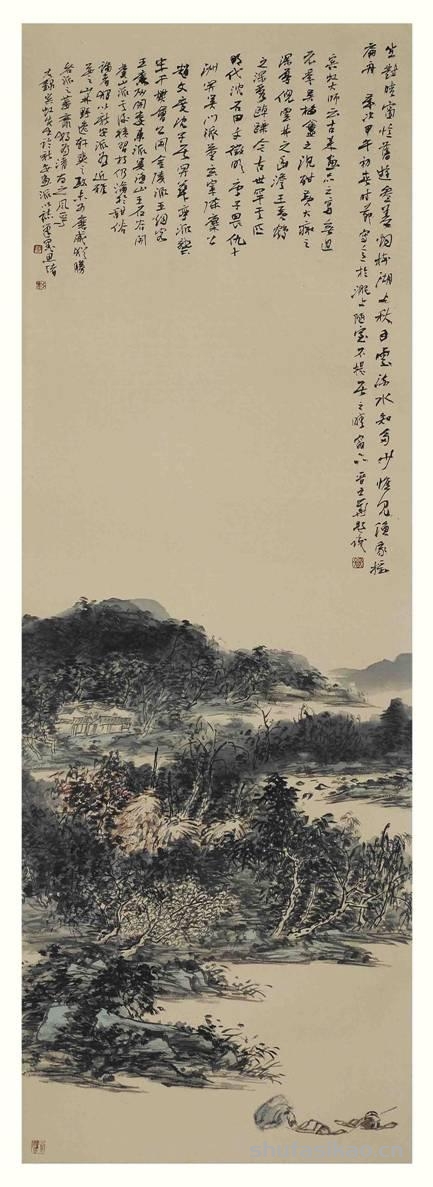 晋之华：寄情于山水 笔墨在劲道-书法思考网
