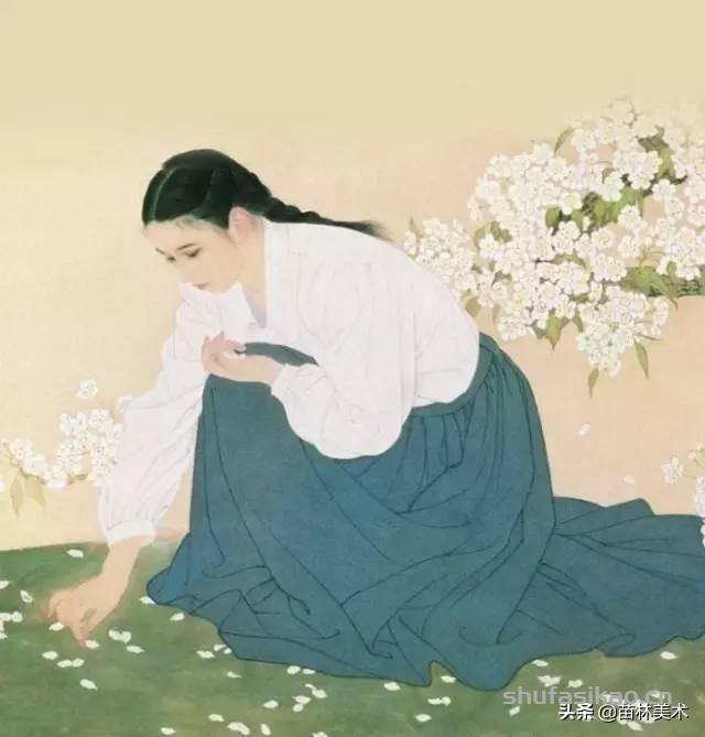 欣赏 | 工笔画 她美了两千多年-书法思考网